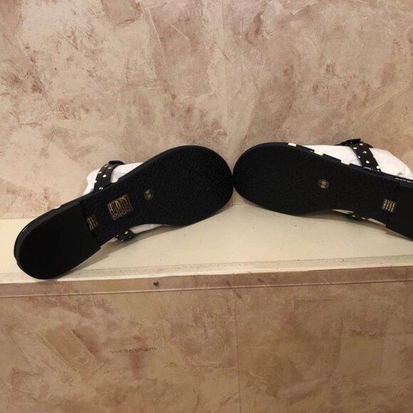 NIB Tory Burch Miller Flip Flop Sandals Shoes NAVY CLASSIC DOT 8, 9.5, 10 - Picture 10 of 10